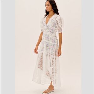 FOR LOVE & LEMONS Loretta Midi Dress